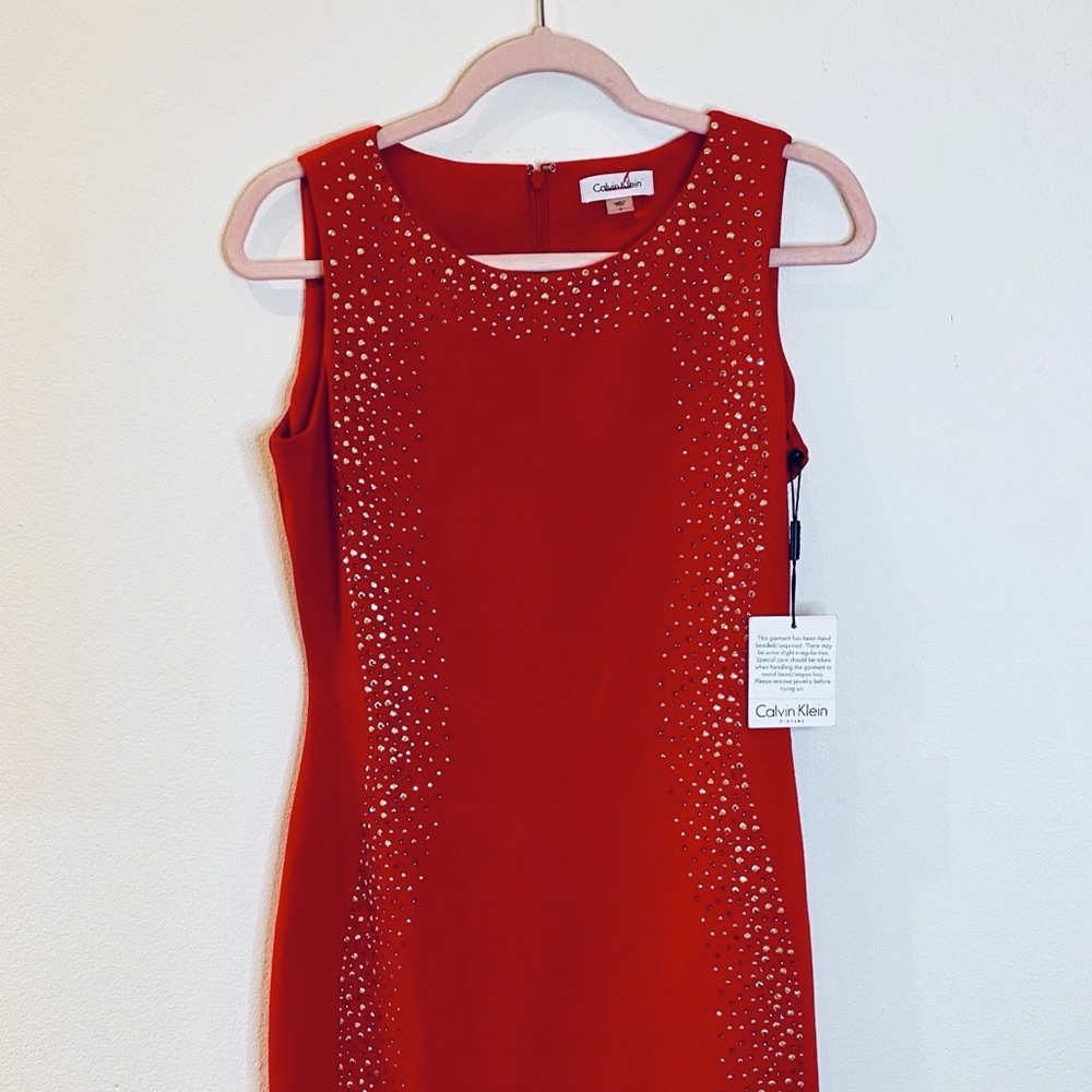 Calvin Klein Red Dress